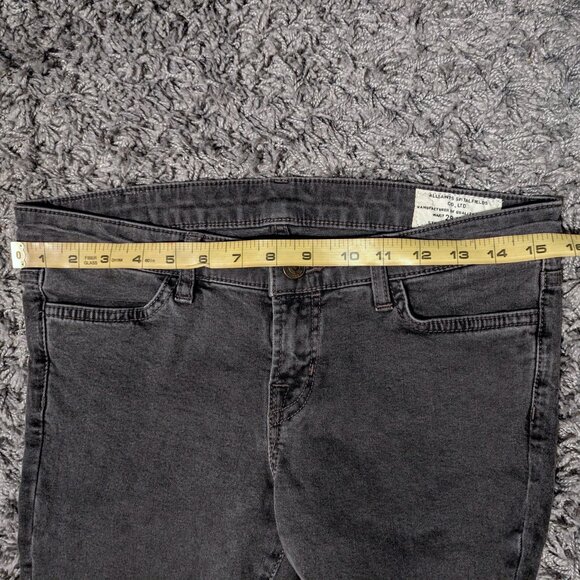 Allsaints Dark Grey Tex Ashby Skinny Jeans Grunge Gray All Saints Indie Moto 29 - Picture 11 of 12